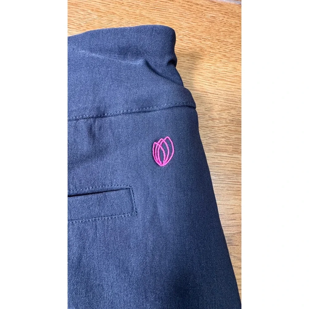 Women's Golf Skort Size 12‎ Gray Athletic Zipper Pockets GG Blue